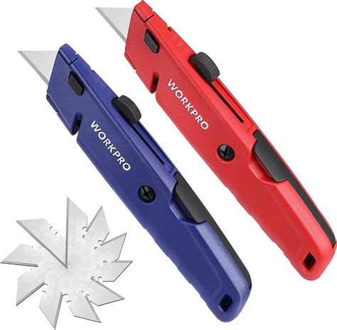 flat metal box cutter|retractable box cutter knife.